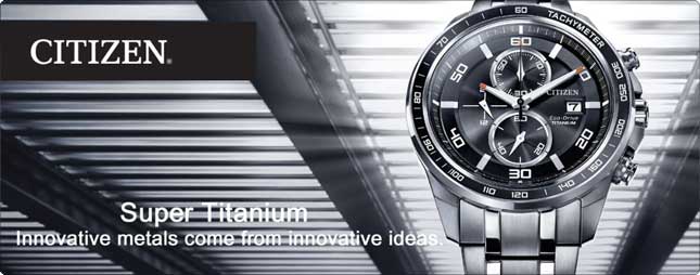 CITIZEN Super-Titanium Watches: buy cheap, postage free & fast!