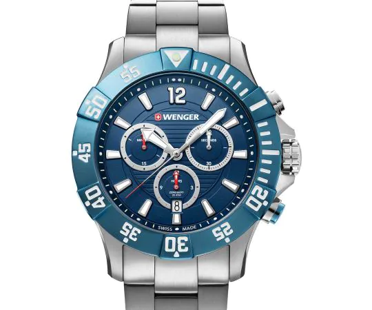 Wenger 01.0643.119 Seaforce Chrono 200M - 43 mm Mens watch cheap