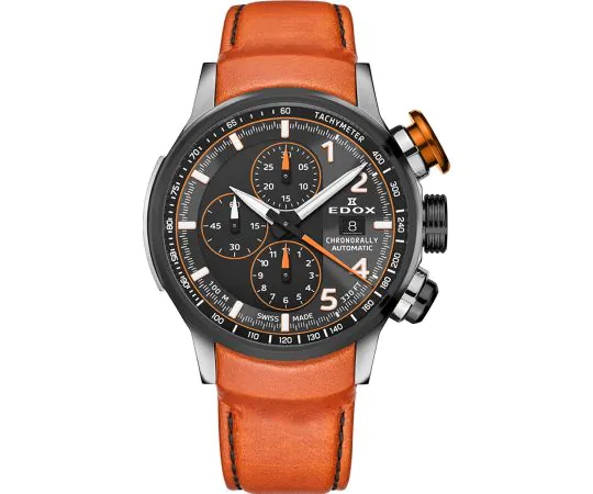 Edox 01129-TGNOCO-GNO Chronorally Automatic 45mm Mens watch cheap