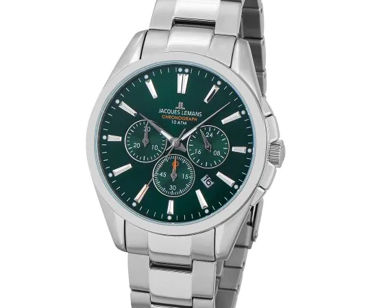Jacques Lemans Orologio Uomo Quarzo 1-2003H – Classico, Elegante - 2