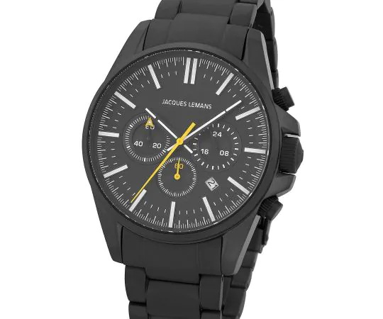 Jacques Lemans 1-2119F Liverpool Chronograph 44mm Mens watch cheap