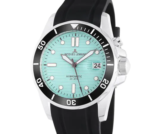 Jacques Lemans 1-2170C Hybromatic Diver 41mm 20ATM Mens watch