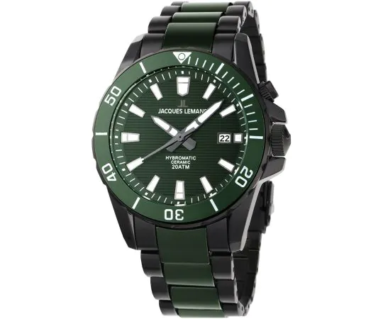 Jacques Lemans 1-2222F Hybromatic 42mm Mens watch cheap shopping