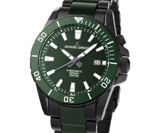 Jacques Lemans 1-2222F Hybromatic 42mm Mens watch cheap shopping