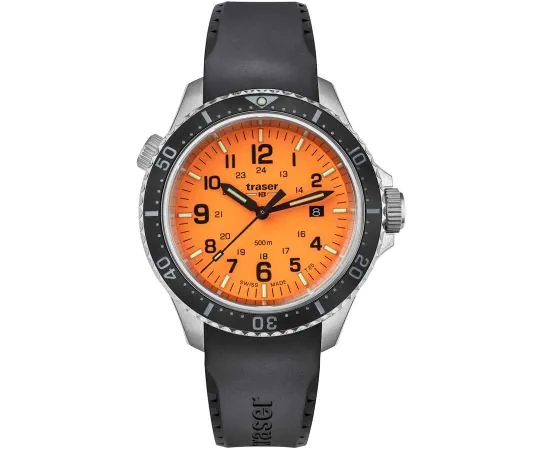 Traser 109380 P67 T25 SuperSub Orange 46 mm Mens watch cheap