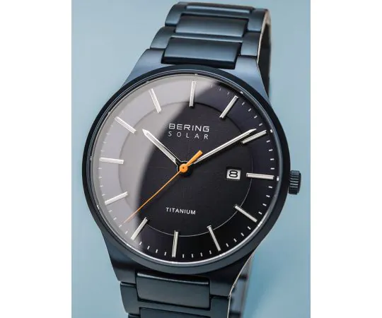 Bering 15239-797 Titanium Solar 39mm Mens watch cheap shopping