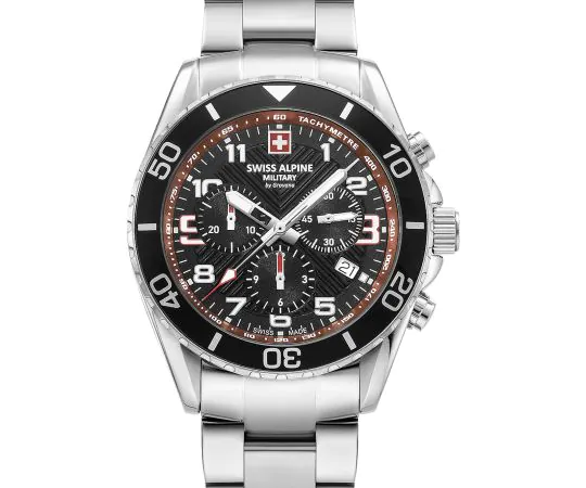 Swiss Alpine Military Raptor Mens Chronograph 42 mm Mens