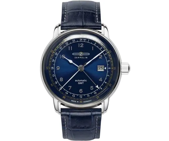 Zeppelin 76683 LZ126 Los Angeles Autom. GMT 43mm Mens watch cheap