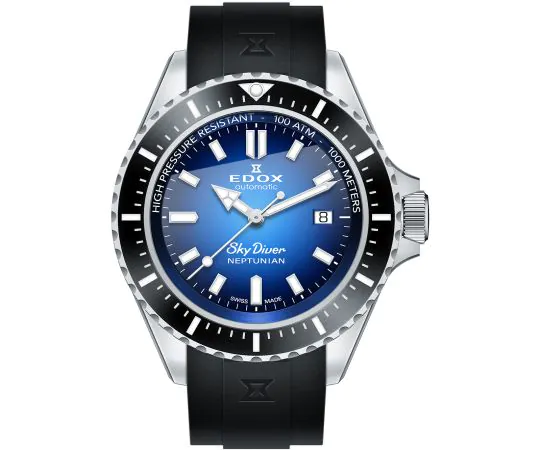 Edox 80120-3NCA-BUIDN Skydiver Automatic 44mm Mens watch cheap