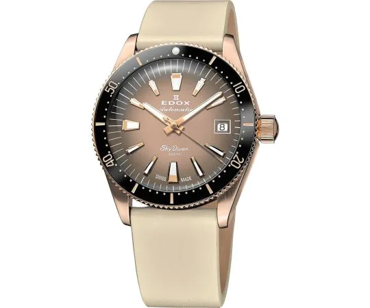 Edox 80131-37RNC-VDBEI Skydiver Automatic 38mm Ladies watch cheap