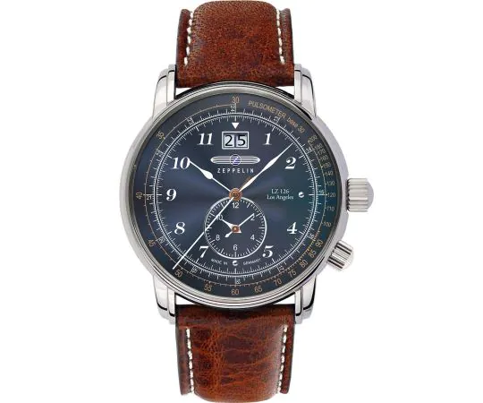 Zeppelin 86443 LZ126 Los Angeles Dual Time - 43 mm Mens watch