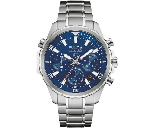 Bulova 96B256 Marine Star Chronograph 43mm Mens watch cheap