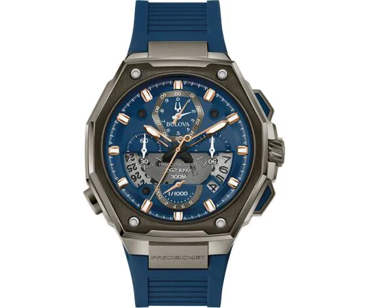 Bulova 98B357 Precisionist Chronograph 46mm Mens watch cheap