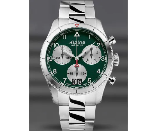 Alpina AL-372GRS4S26B Startimer Pilot Chronograph 41mm Mens watch