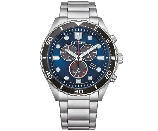 Citizen AT2560-84L Eco-Drive Chronograph 43mm 10ATM Mens watch