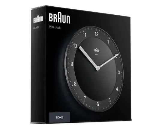 Braun BC06B Classic wall clock cheap ⇒ Timeshop24.com