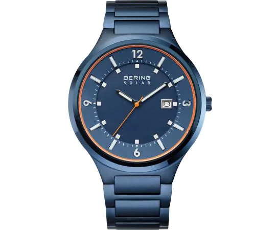 Bering 14442-797 Slim Solar Mens Watch 42 mm 5ATM Mens watch cheap
