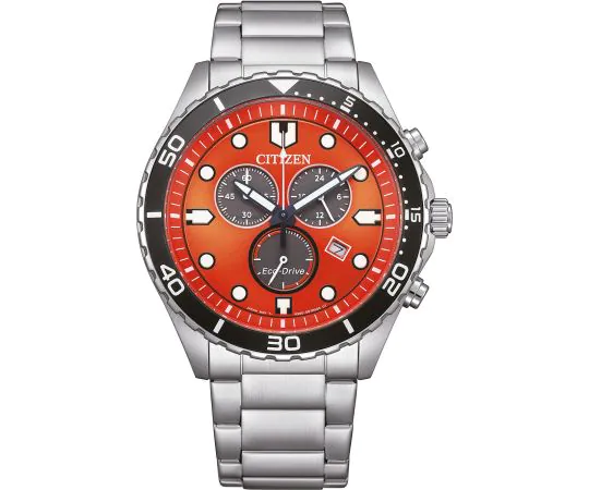 Citizen AT2560-84X Eco-Drive Chronograph 43mm 10ATM Mens watch