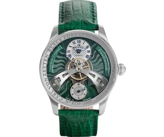 時計 Carl von Zeyten Carl von Zeyten CVZ0043GRS Freudenstadt Automatic 42mm Mens