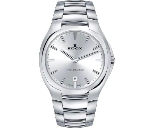 Edox 56003-3-AIN Les Bemonts Mens 40mm Mens watch cheap shopping