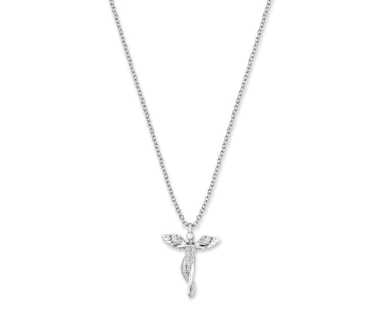 Engelsrufer Damen Halskette aus 925er-Sterlingsilber rosévergoldet