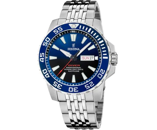 Festina F20661/1 Diver 45mm Mens watch cheap shopping: Timeshop24