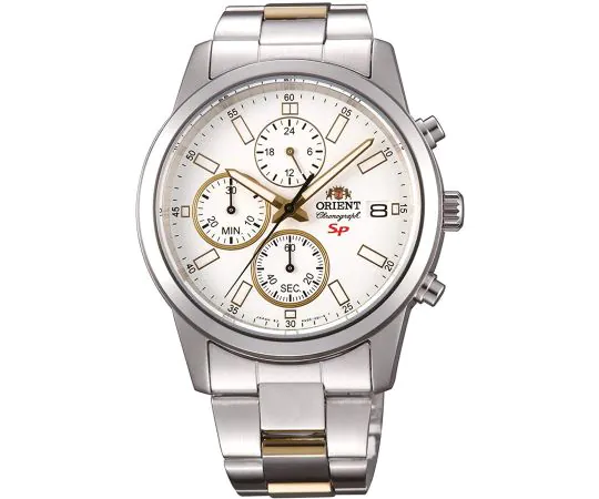 Orient FKU00001W0 Men's Chronograph 42mm Mens watch cheap shopping