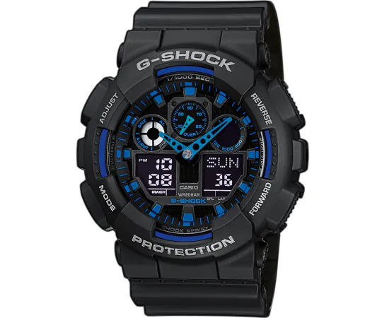 Casio GA-100-1A2ER G-Shock Mens watch cheap shopping: Timeshop24
