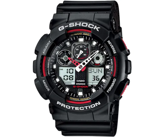 Casio GA-100-1A4ER G-Shock Mens watch cheap shopping: Timeshop24
