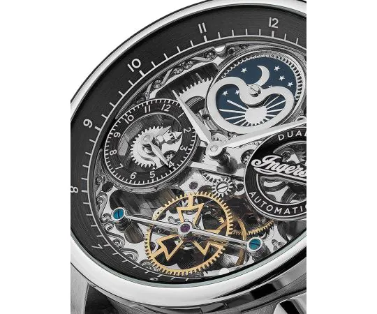 Ingersoll I07701 The Jazz Dual Time Automatic 42mm Mens watch
