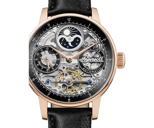 Ingersoll I07705 The Jazz Dual Time Automatic 42mm Mens watch