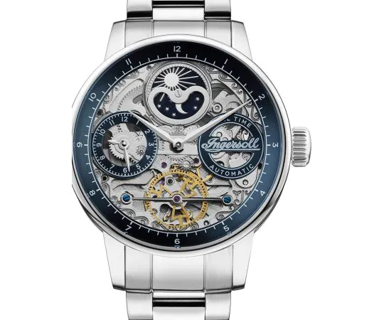 Ingersoll I07707 The Jazz Dual Time Automatic 42mm Mens watch