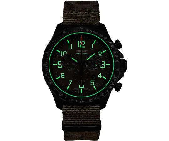 Traser 109459 P67 Officer Chrono 46mm Mens watch cheap shopping