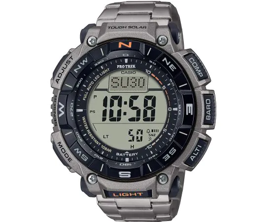 Casio PRG-340T-7ER Pro Trek Radio Solar 53mm Mens watch cheap