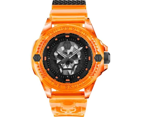 バトゥル Philipp Plein PWWAA0824 The Skull Scuba Duba Unisex Edition 47mm