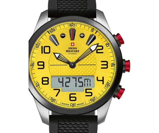 Ana Digi Victorinox Analog Digital Swiss Military Mens Ana-Digi