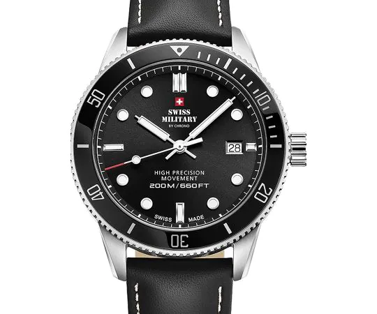 Swiss Military SM34088.04 Quartz Diver 42mm Mens watch cheap