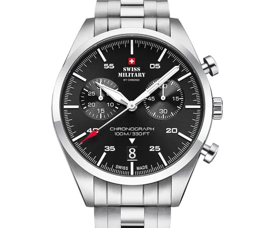 Swiss Military men`s Chronograph 43mm Mens watch