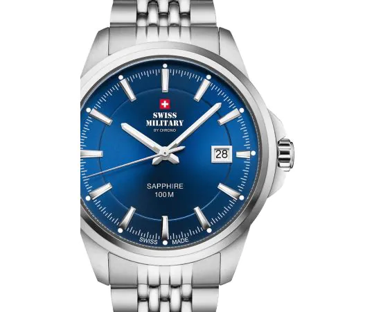 Swiss Military SM34104.03 Classic sapphire crystal 40mm 10ATM Mens