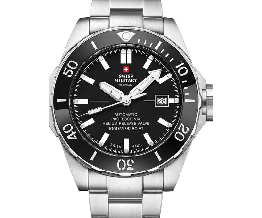 Swiss Military automatic Diver 45mm Mens watch cheap