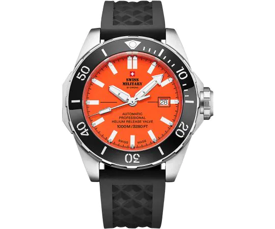 Swiss Military SMA34092.06 automatic Diver 45mm Mens watch cheap