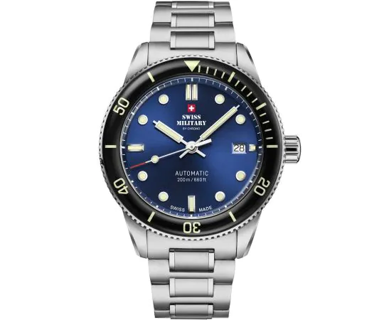 Swiss Military SMA34106.02 Automatic Diver 42mm 20ATM Mens watch
