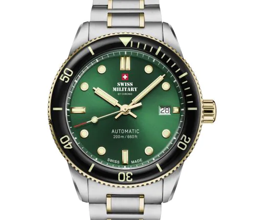 Swiss Military SMA34106.03 Automatic Diver 42mm 20ATM Mens watch