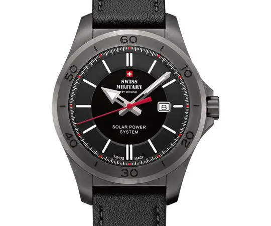 Swiss Military SMS34074.04 Mens Watch Solar 42mm Mens watch cheap