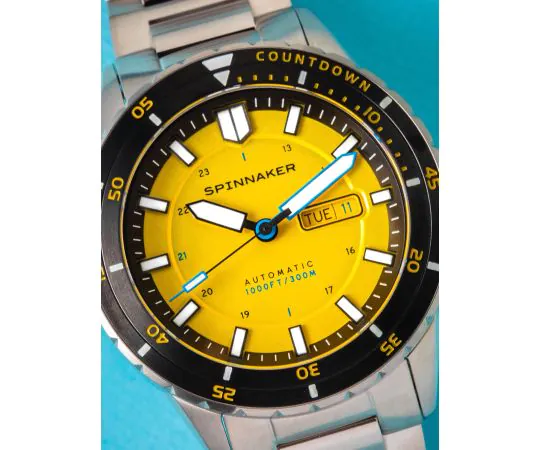 Spinnaker SP-5099-33 Hass Automatic Diver 43mm 30ATM Mens watch