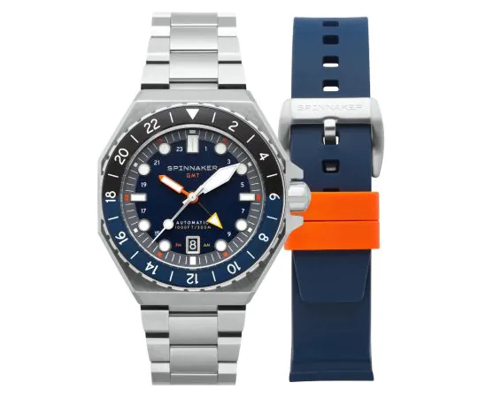 Spinnaker SP-5119-22 Dumas GMT Automatic 44mm Mens watch cheap