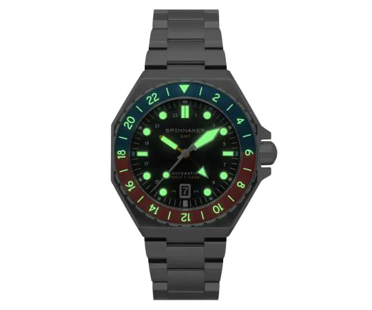 Spinnaker SP-5119-44 Dumas GMT Automatic 44mm Mens watch cheap
