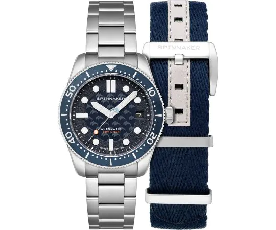 Spinnaker SP-5129-11 Croft Mid-Size Automatic Limited Dolphin