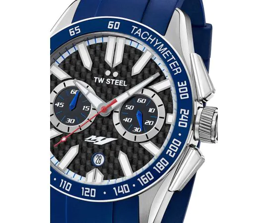 TW Steel GS4 Yamaha Factory Racing Chronograph Mens Watch 46mm 10 ATM