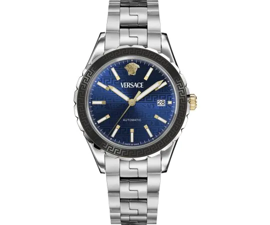 Versace VEQCA0424 Hellenyium Automatic Chrono 42mm 5ATM Mens watch